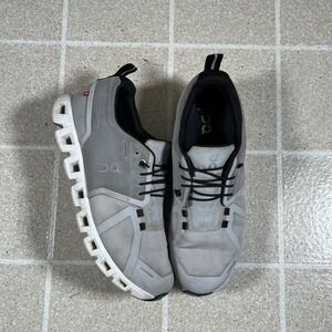 OnCloud 5 Glacier/ White Waterproof Running Casual Sneakers Shoes Women's Size 9
